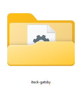 gatsby folder